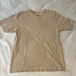 Old Navy Women's Beige Short Sleeve Tee